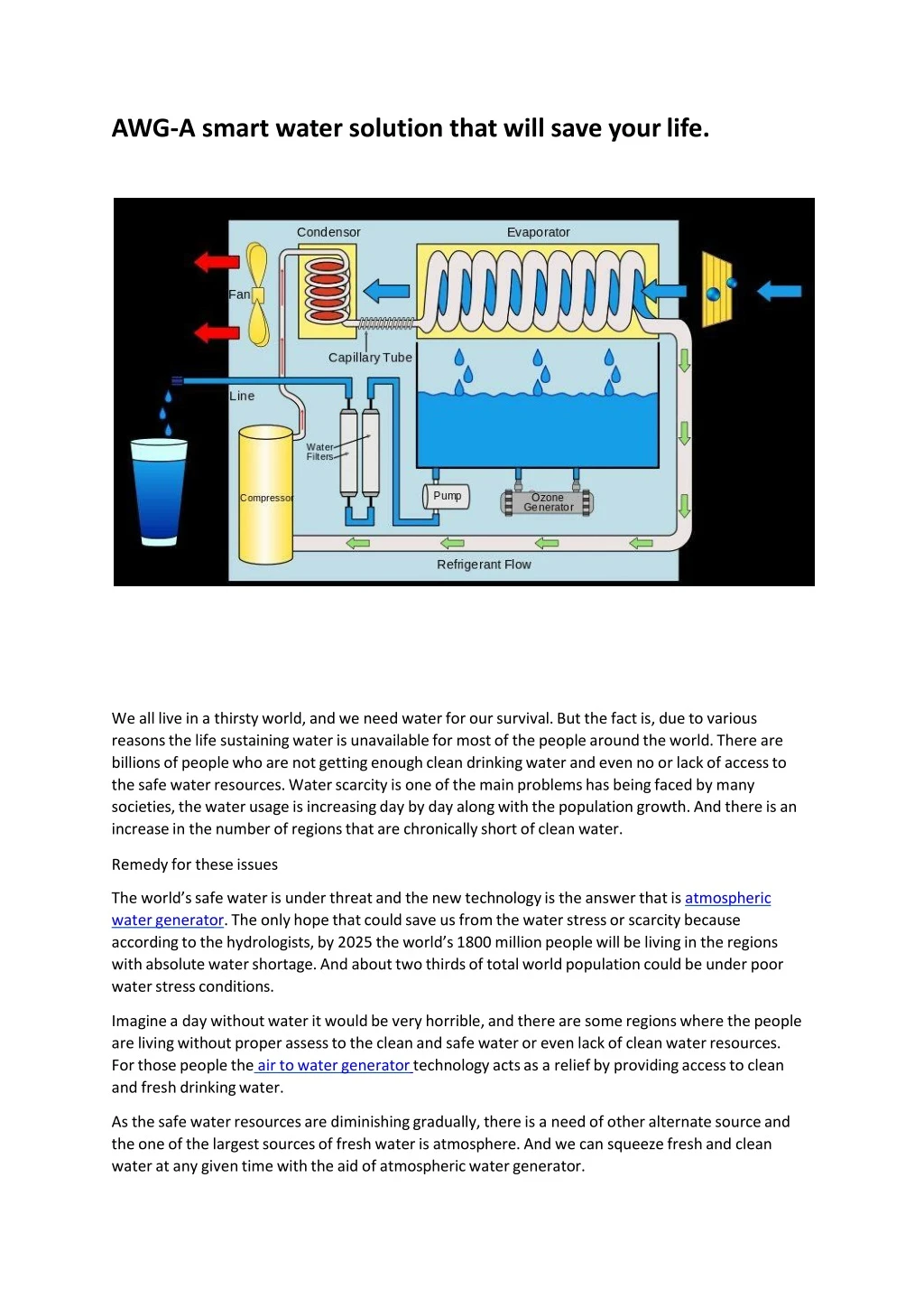 awg a smart water solution that will save your