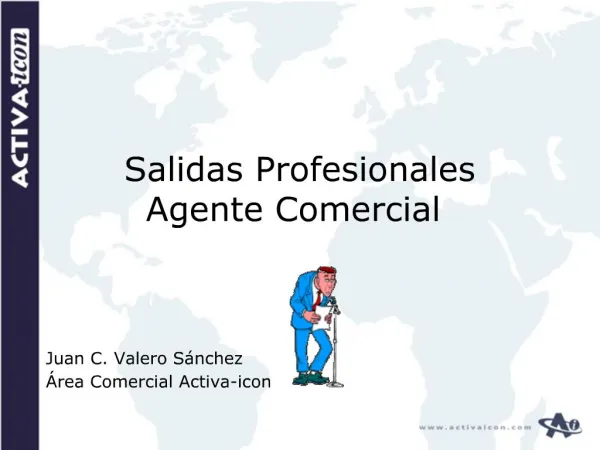 Salidas Profesionales Agente Comercial