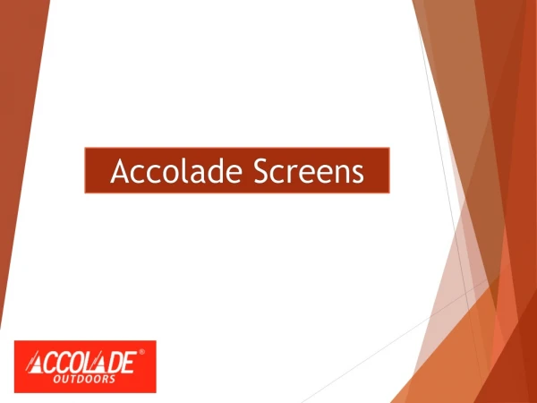 Outdoor Blinds Melbourne - Accolade Screens