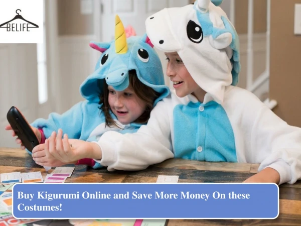 Buy Kigurumi Online and Save More Money On these Costumes!