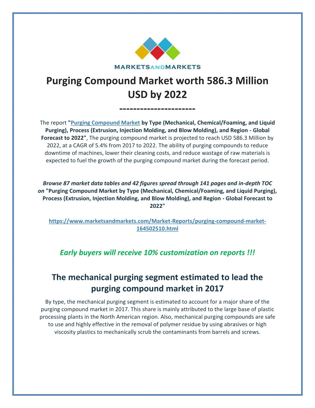 purging compound market worth 586 3 million