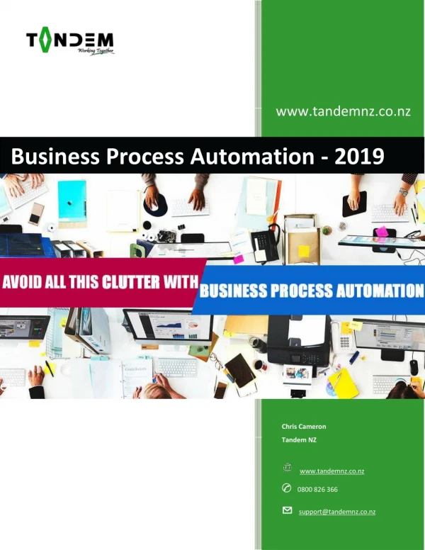 Business Process Automation - 2019