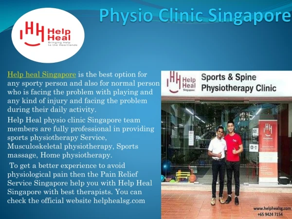 Physio Clinic Singapore