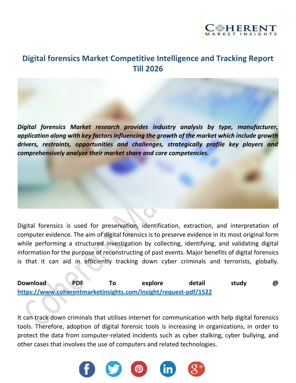 digital forensics market competitive intelligence