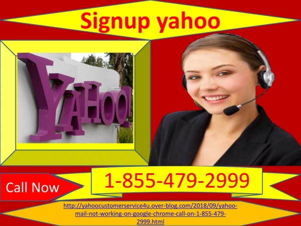 Call us if your Yahoo mail not working on Google 1-855-479-2999