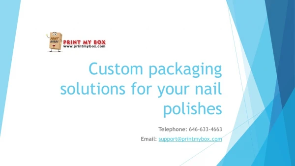 Nail polish Boxes