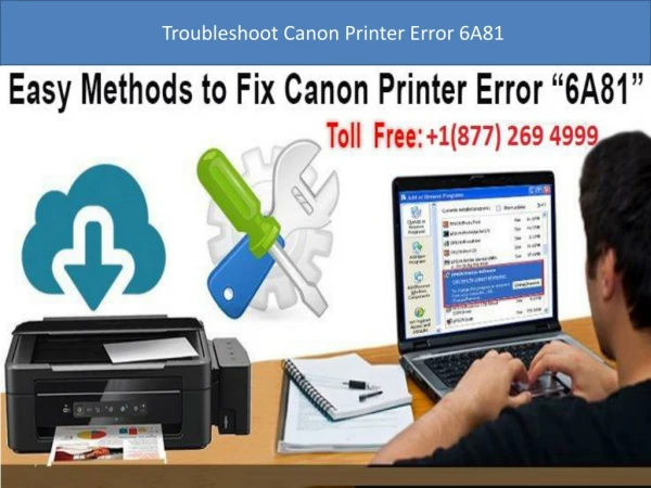 Troubleshoot Canon Printer Error 6A81