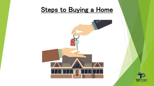 Steps to Buying a Home for First Time