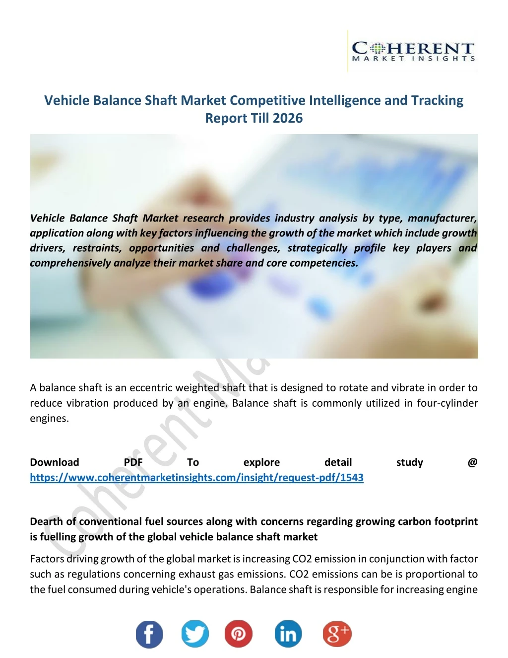 vehicle balance shaft market competitive