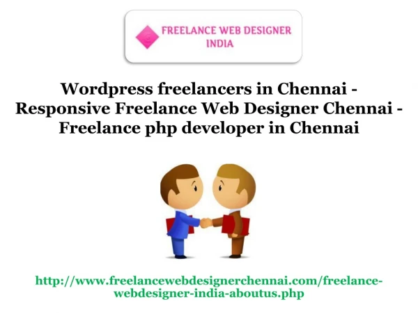 Responsive Freelance Web Designer Chennai - Freelance php developer in Chennai