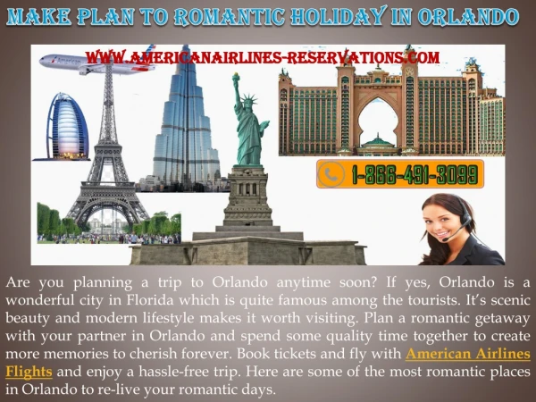 Make to Plan a Romantic Holiday in Orlando