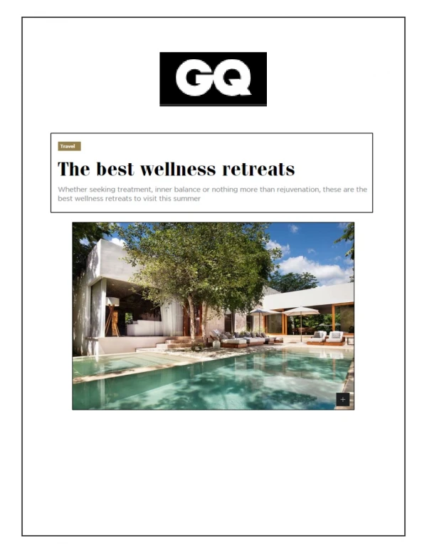 The Best Wellness Retreats