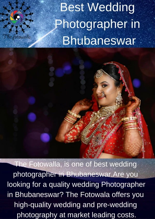 Best Wedding Photographer in Bhubaneswar