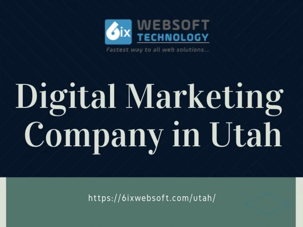 Digital Marketing Company in Utah