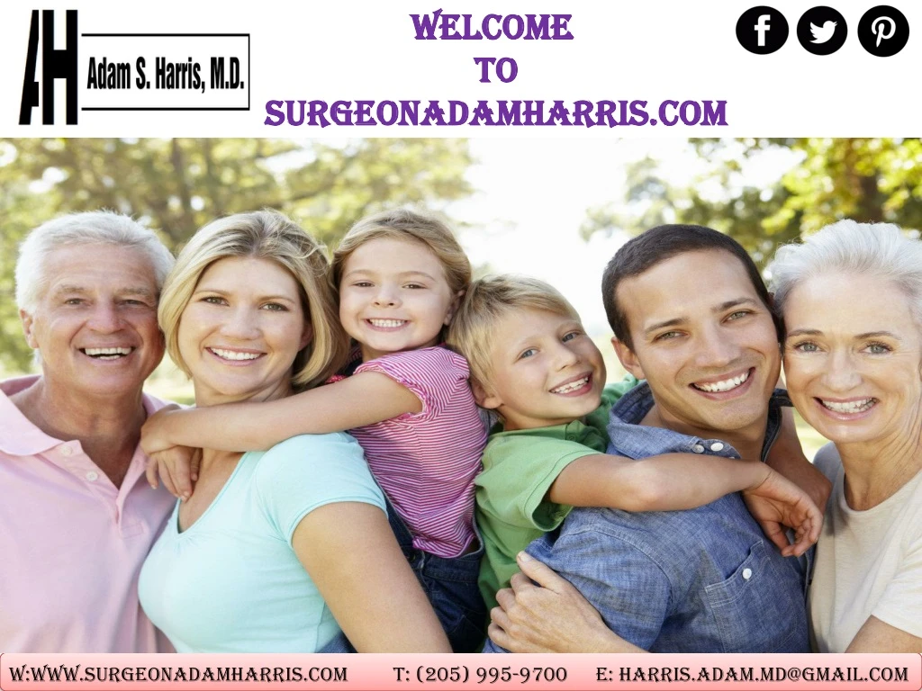 welcome to surgeonadamharris com