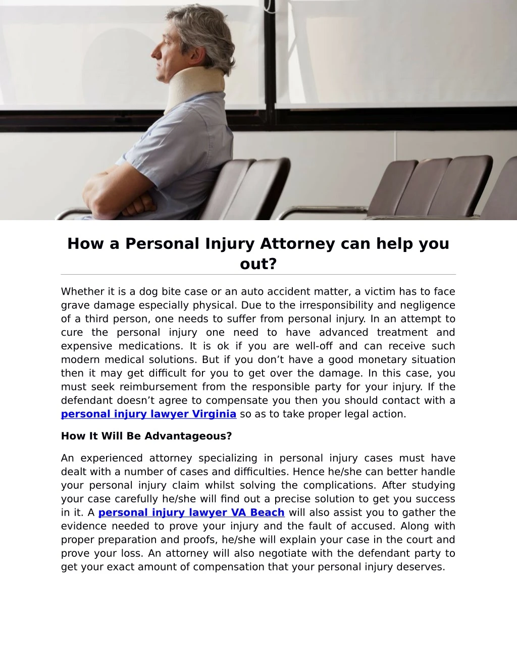 how a personal injury attorney can help you out