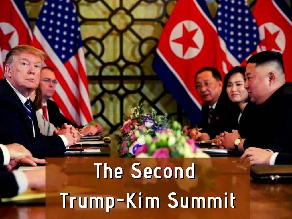 the second trump kim summit