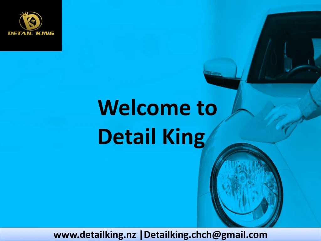 welcome to detail king