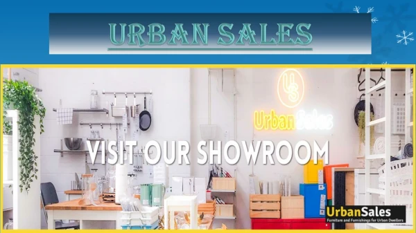 Urban Sales (Visit Our Showroom)