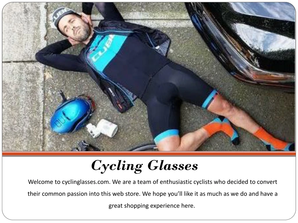 cycling glasses