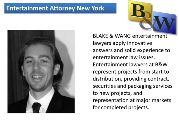 Entertainment Attorney New York