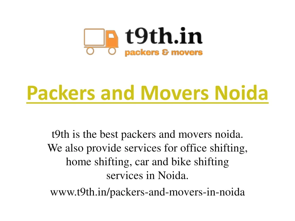 packers and movers noida