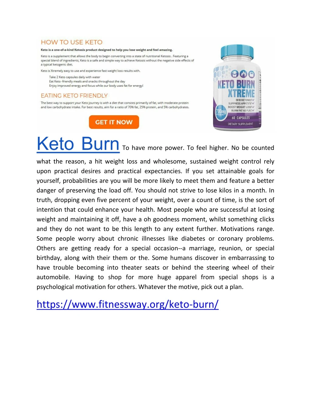 keto burn to have more power to feel higher
