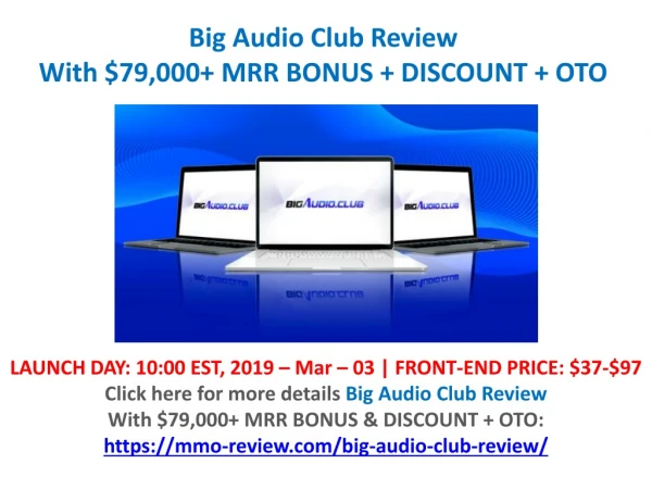 Big Audio Club Review