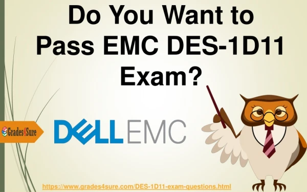 EMC DES-1D11 Questions Answers Practice Exam