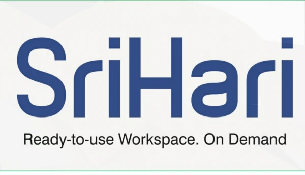 Coworking Space at SriHari Business Centre. Monthly Rentals start @ Rs.3,300/-