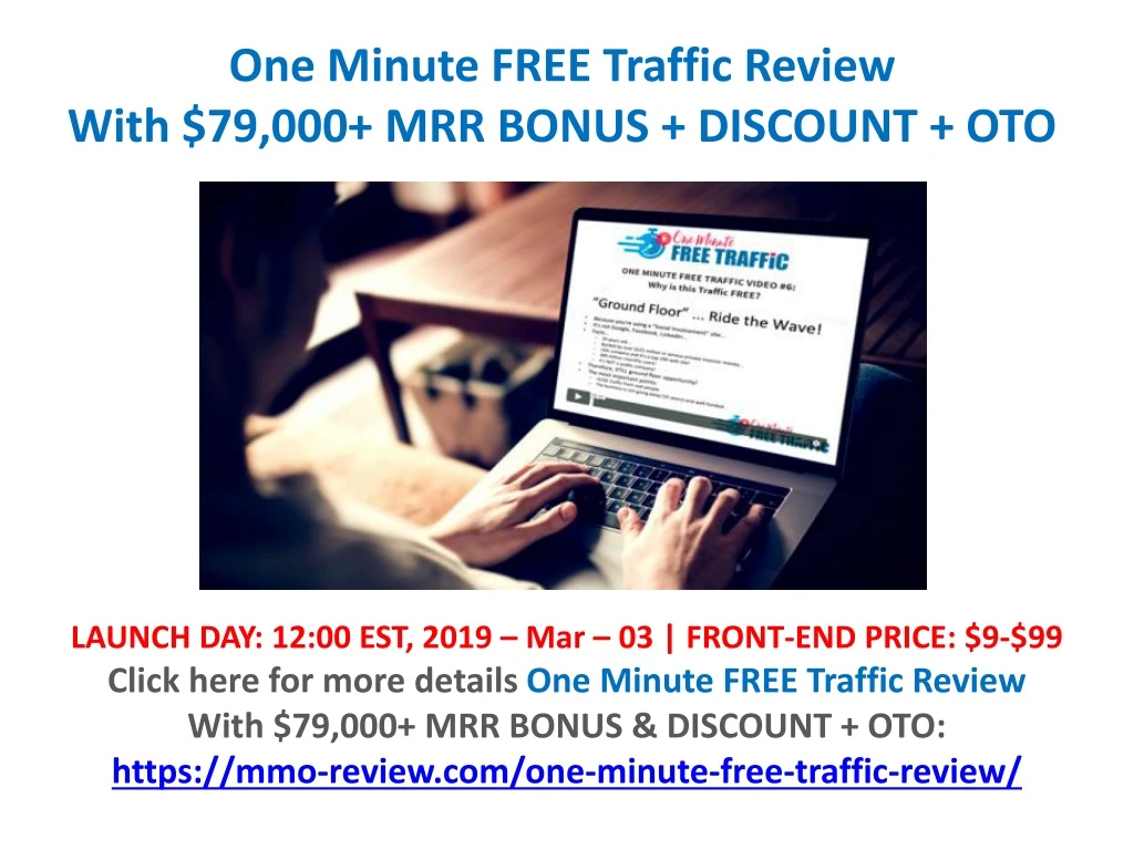 one minute free traffic review with