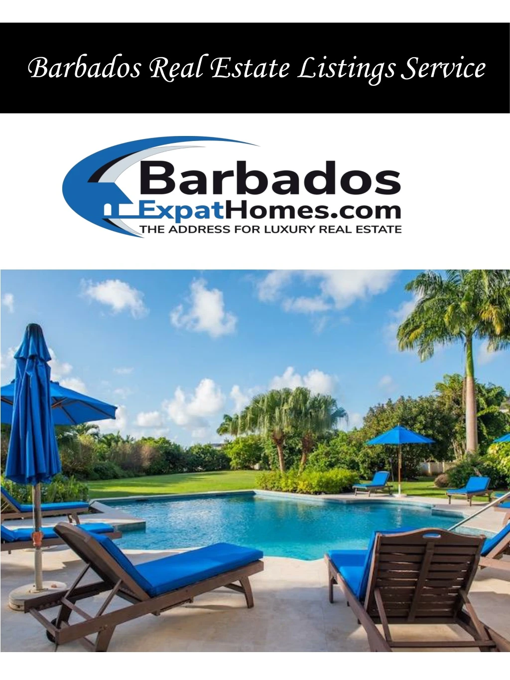 barbados real estate listings service