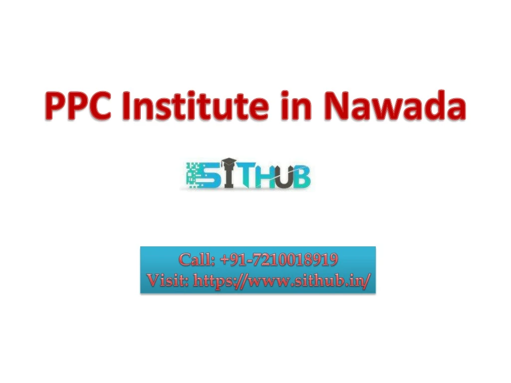 ppc institute in nawada