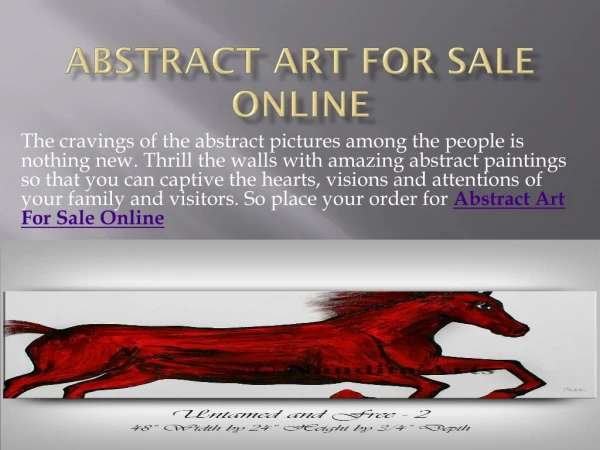 Abstract Art For Sale Online
