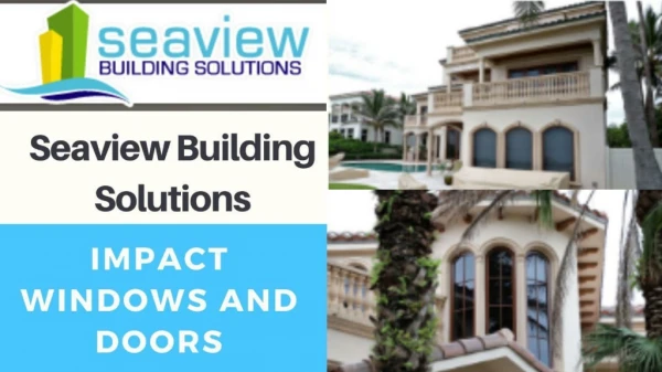 Seaview Building Solutions - Commercial and Residential Windows and Doors Suppliers