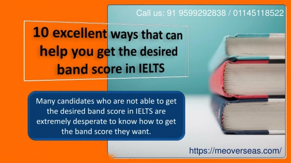 10 ways that can help you get the desired band score in IELTS
