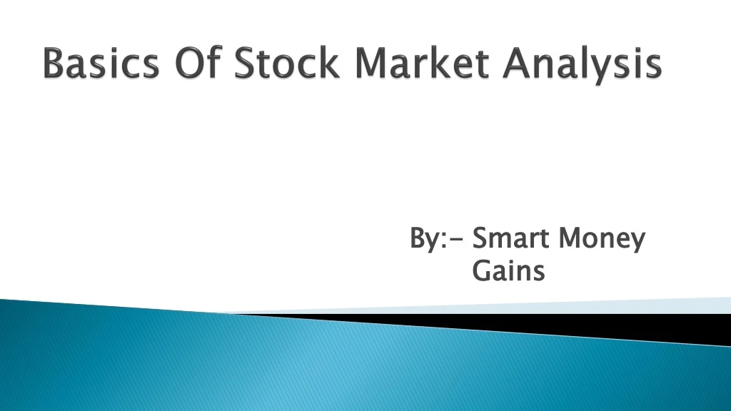 basics of stock market analysis