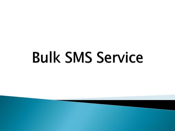 An idea on bulks SMS | Movesoft