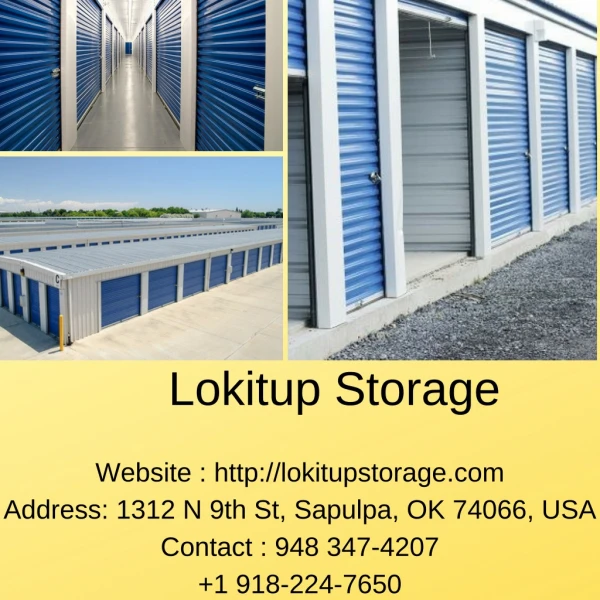 Self Storage Services in Sapulpa | Lokitup Storage
