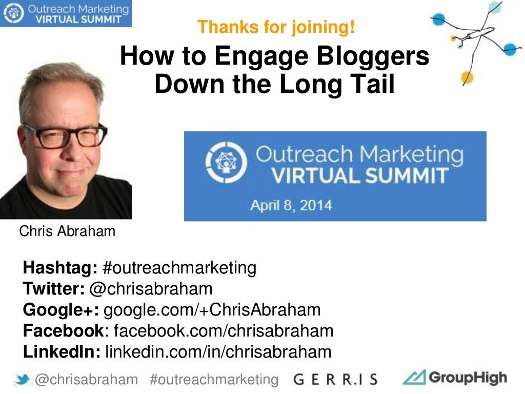 how to engage bloggers down the long tail