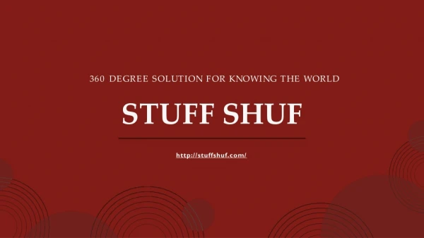 Get Smart And Get Informed - Stuffshuf