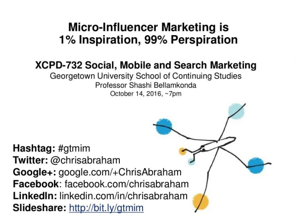 Micro-Influencer Marketing is 1% Inspiration, 99% Perspiration