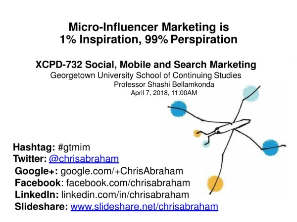 Micro-Influencer Marketing Presentation for XCPD-732