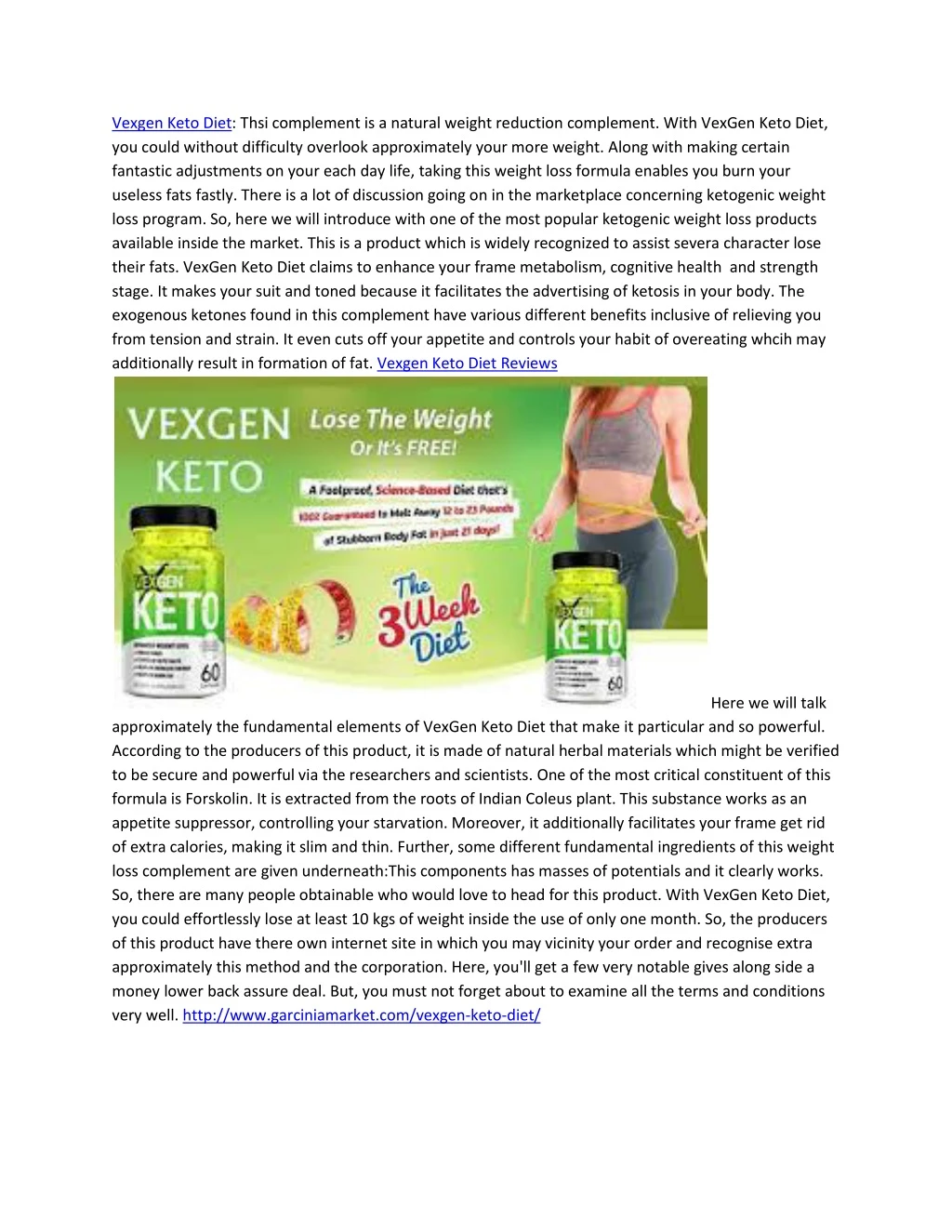 vexgen keto diet thsi complement is a natural