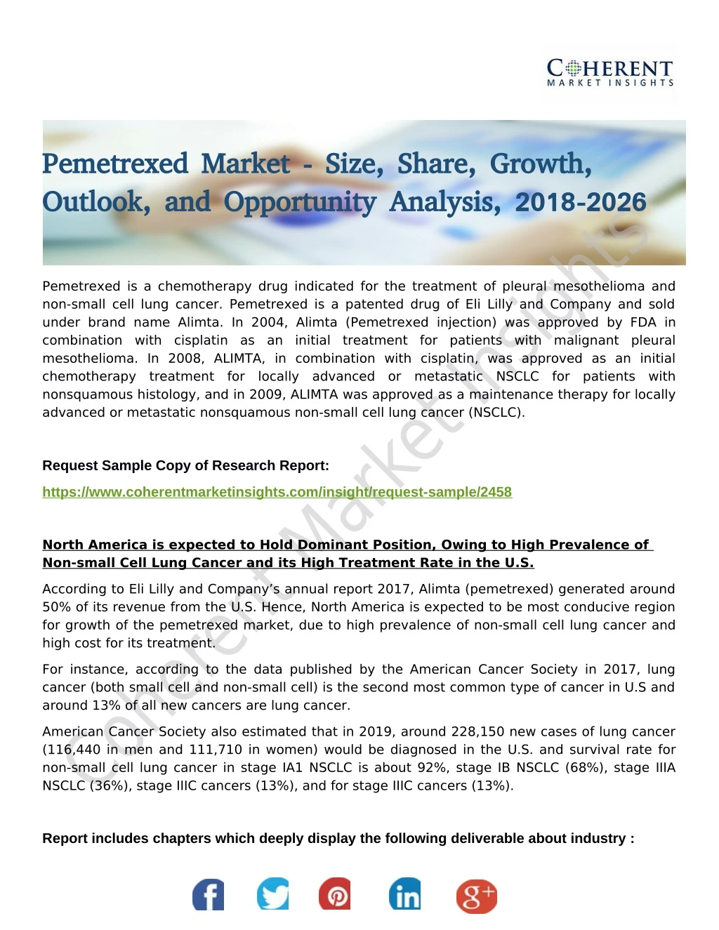 pemetrexed market size share growth pemetrexed