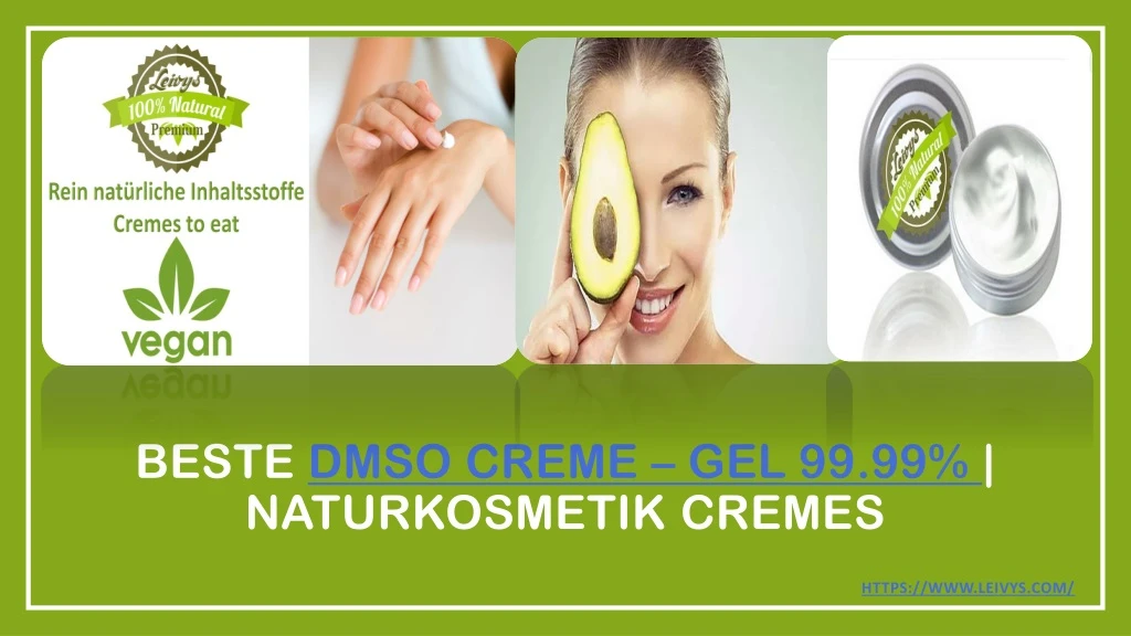 beste dmso creme gel 99 99 naturkosmetik cremes