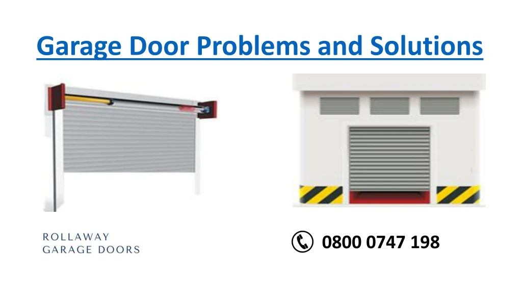 garage door problems and solutions