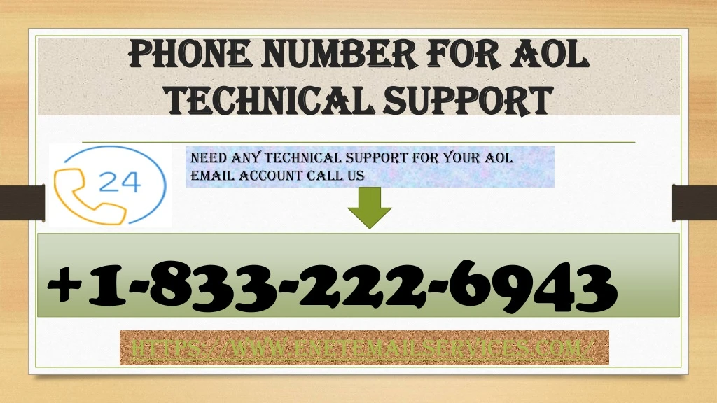phone number for aol technical support