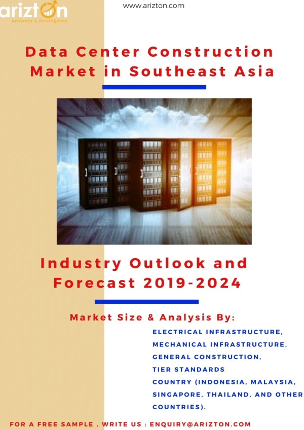 Data Center Construction Market Analysis in Southeast Asia - Industry Report 2024 | Arizton