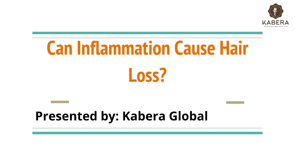 can inflammation cause hair loss